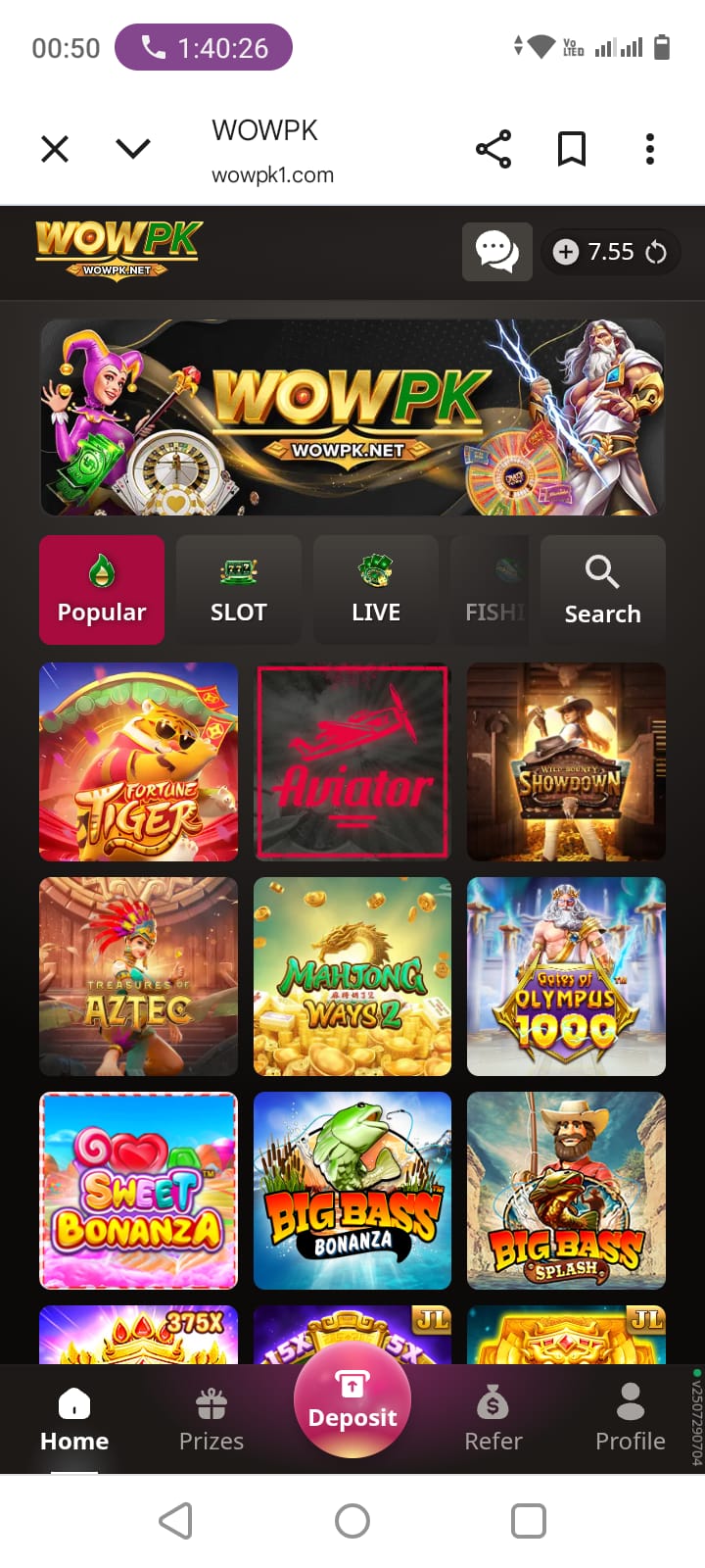 Wowpk game download