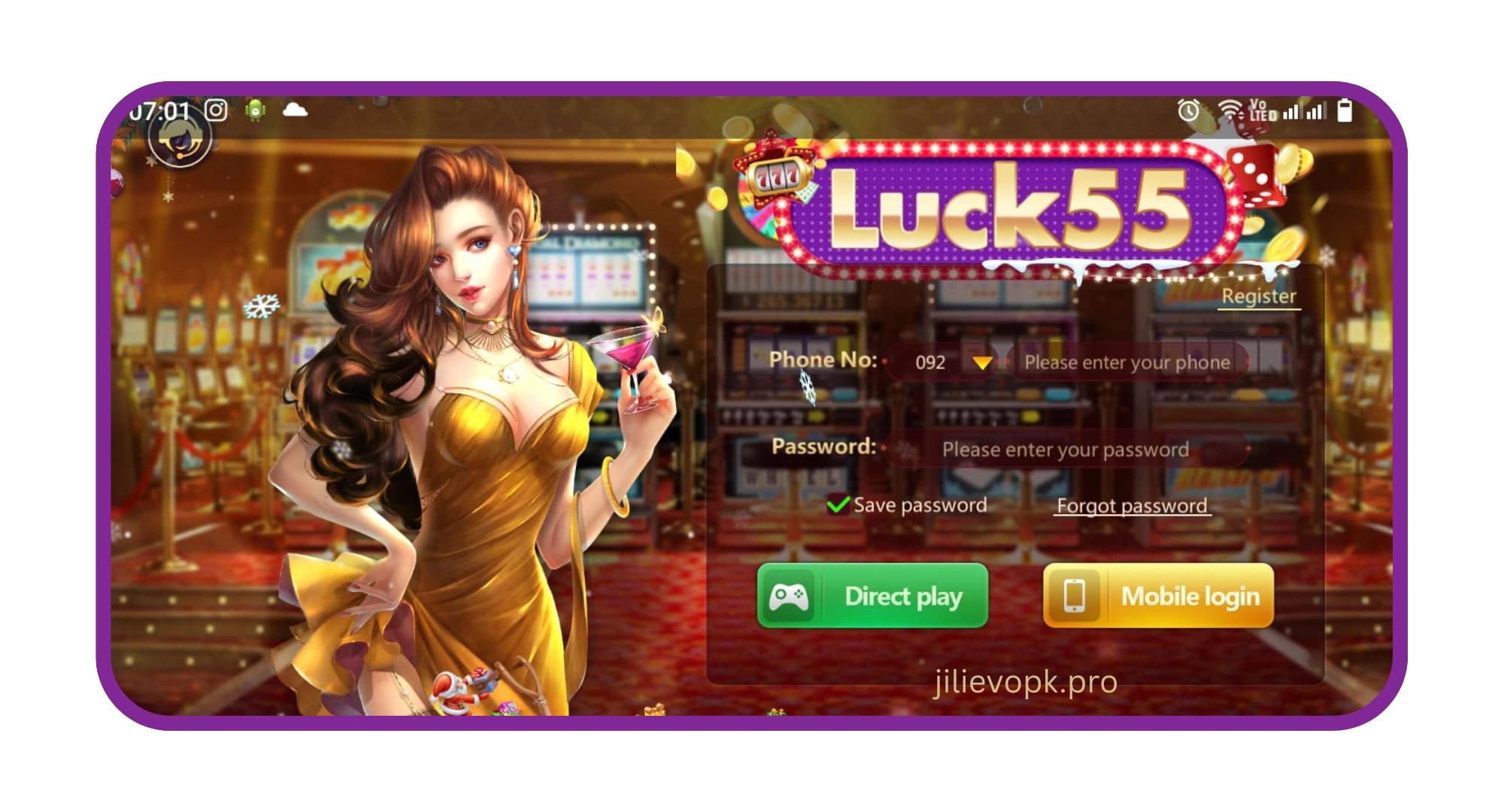 Luck55 Game