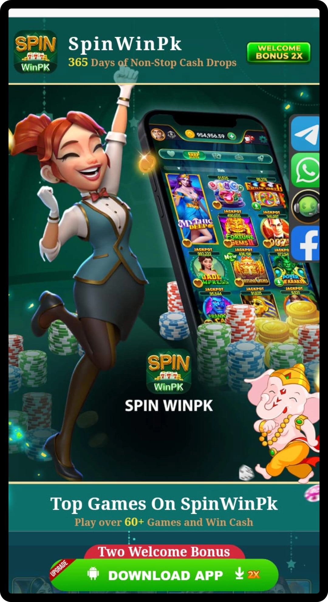 SPINWinPK Game